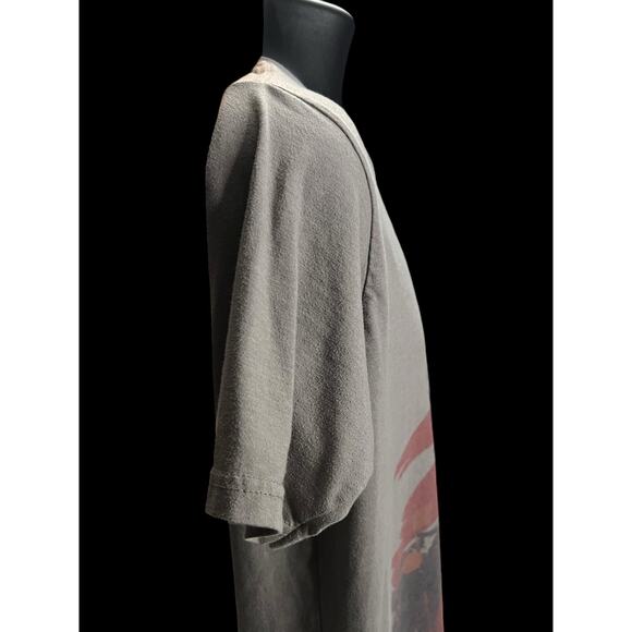 AC/DC Horns Graphic T-Shirt Highway to Hell Gray Medium | Classic Rock Band Tee - Picture 11 of 14